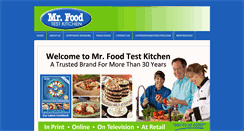 Desktop Screenshot of mrfood.co