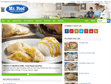 Tablet Screenshot of mrfood.com